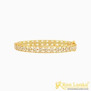 916 Yellow Gold Bangle